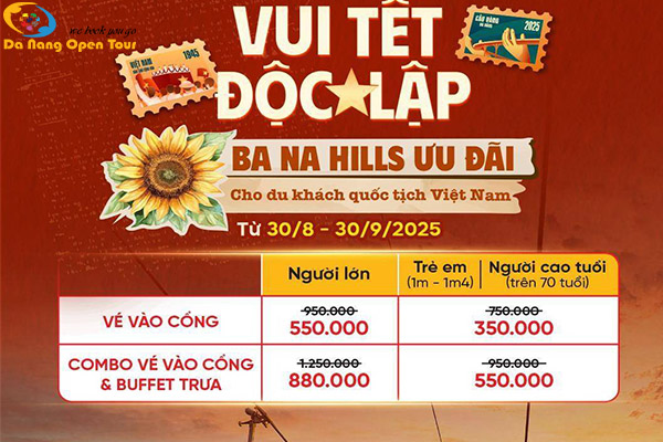 bà nà hill khuyến mãi khách việt